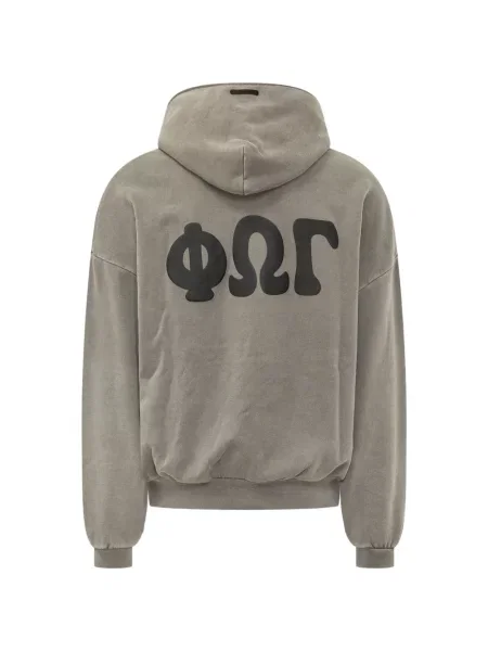 Hoodie Fear Of God Essentials γκρι