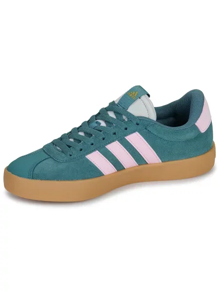 Tenisice Adidas od brušene kože zelena