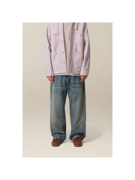 Carhartt Wip Jeansy Mężczyzna M Brandon Pant niebieski