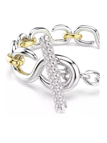 Bransoletka Swarovski szara