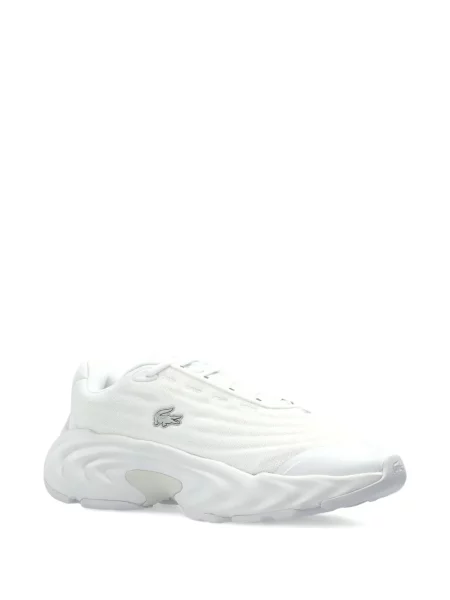 Sneakerși Lacoste chunky alb