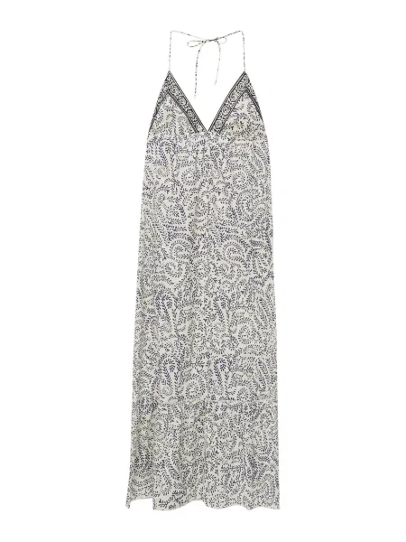 Pull&Bear Rochie albastru marin alb