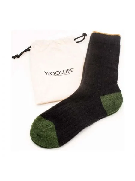 Zokni Woollife fekete