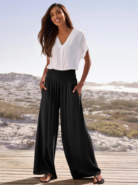 FRENCH CONNECTION Pantaloni negru