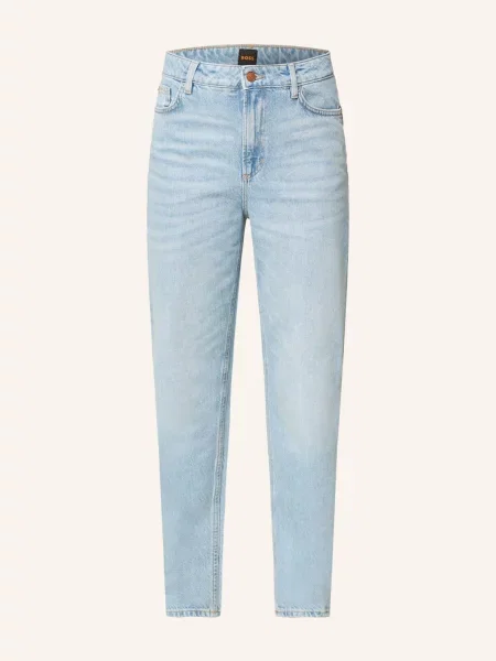Boss Straight Džíny Ruth bright blue modré