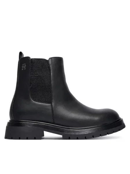 Botki Tommy Hilfiger czarne