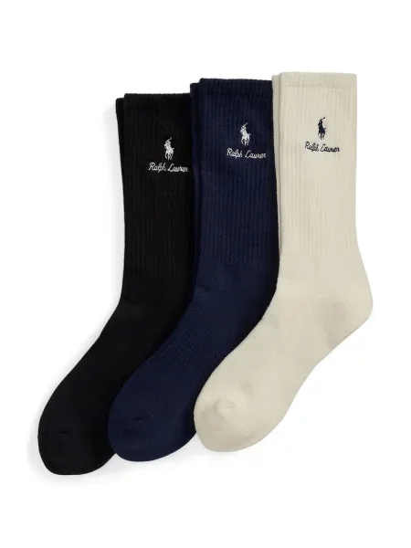 Polo Ralph Lauren șosete cu pentru bărbați pachet de 3