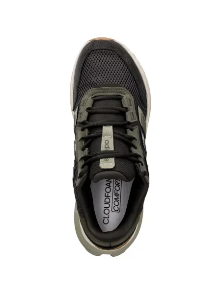 Pruhované běžecké běžecké boty Adidas Run 70S s potiskem černé