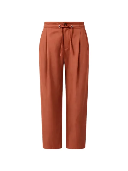 Pantaloni Brunello Cucinelli cu cordon portocaliu