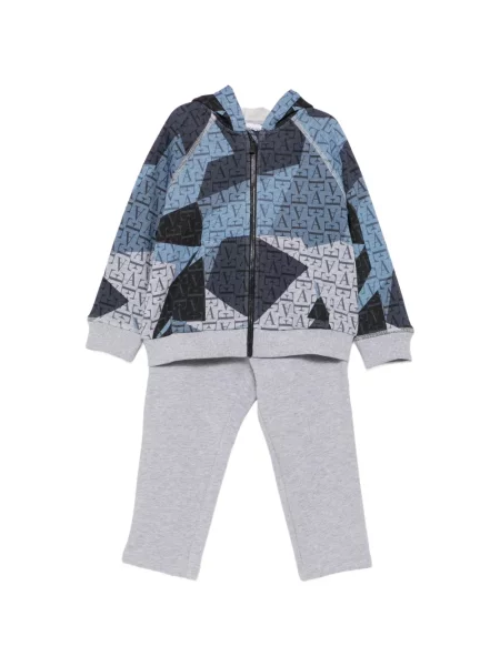 Komplet dresowy dziecięcy Emporio Armani szary