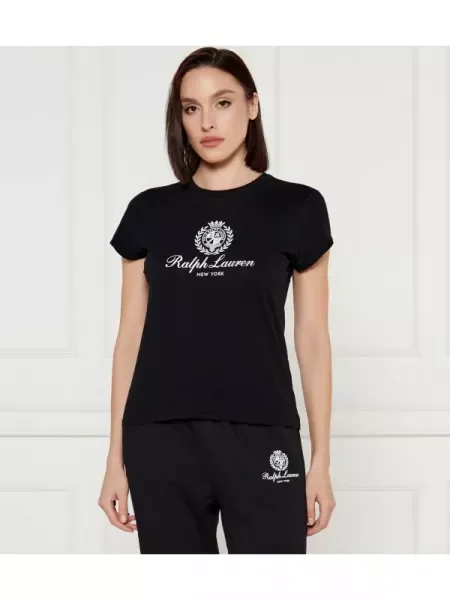 POLO RALPH LAUREN Tricou Print Shop negru