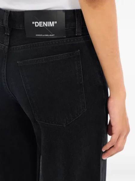 Pantaloni Off-white alb