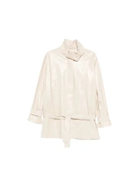 Płaszcz wełniany Paloma Wool wełniany beżowy