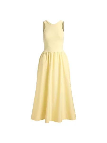 Polo Ralph Lauren rochie evazată galben