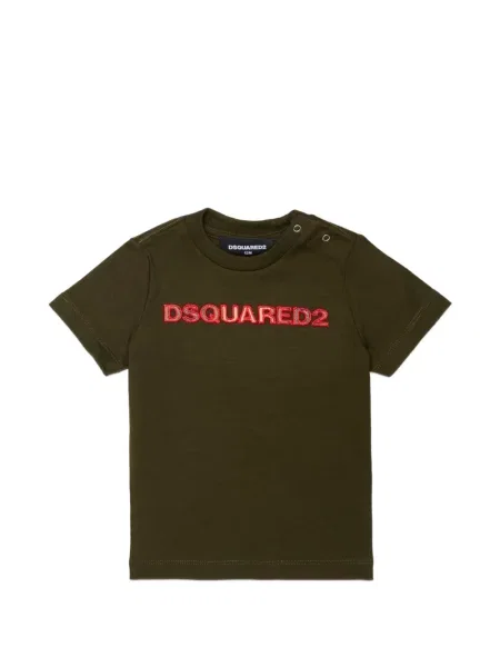Koszulka dziecięca Dsquared2 zielona