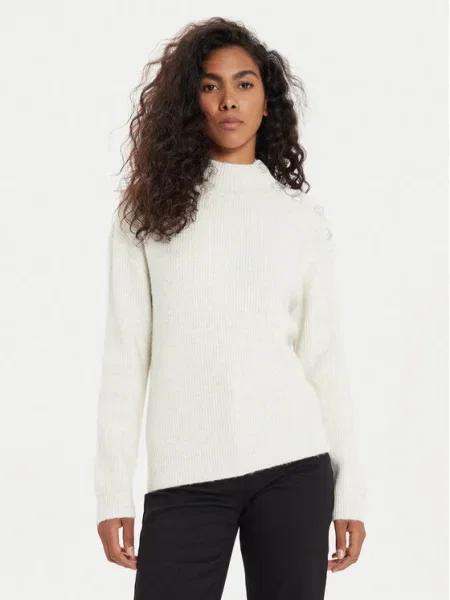 Pulover Morgan cu guler înalt negru