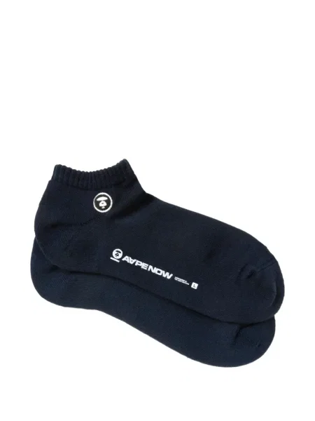 Șosete Aape By A Bathing Ape cu autograf albastru