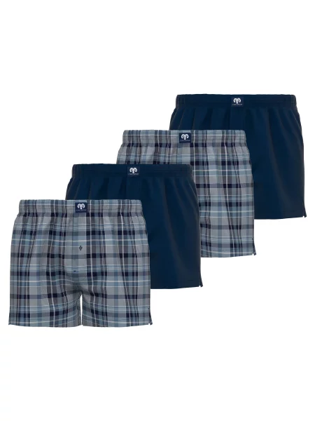 CECEBA Boxerky modrá / marine modrá bílá