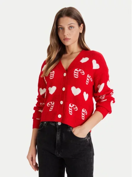 Vero Moda Pletena jopica Candy bež