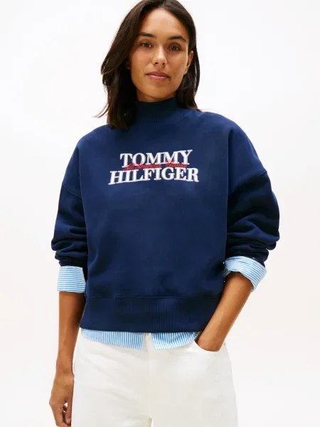 Palton Tommy Hilfiger clasic alb