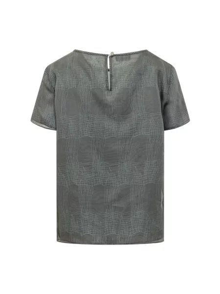 Bluzka Emporio Armani z krótkim rękawem