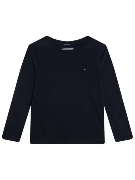 Tričko s dlouhým rukávem Tommy Hilfiger modré
