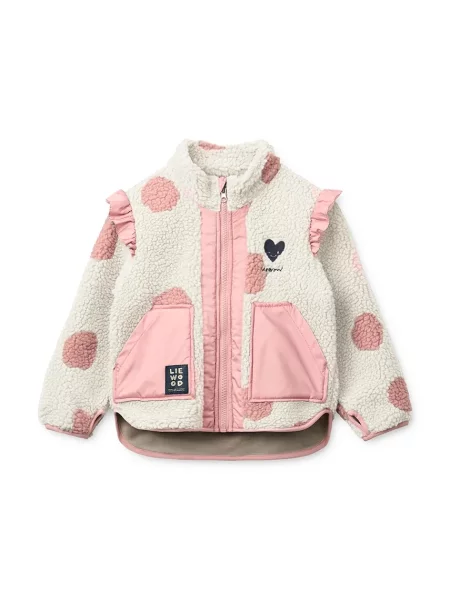 Liewood коротка куртка дитяча Noam Pile Jacket w Frill