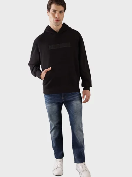 Вишита толстовка Calvin Klein Jeans чорна
