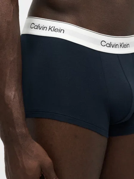 Calvin Klein Underwear Boxerky námornícka modrá / grafitová / tmavosivá / olivová / mätová čierna
