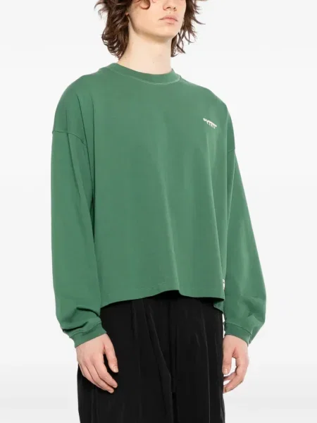 Tricou Summer Games cu broderie verde