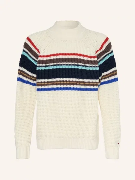 Tommy Hilfiger Svetr režná / hnědá modrá