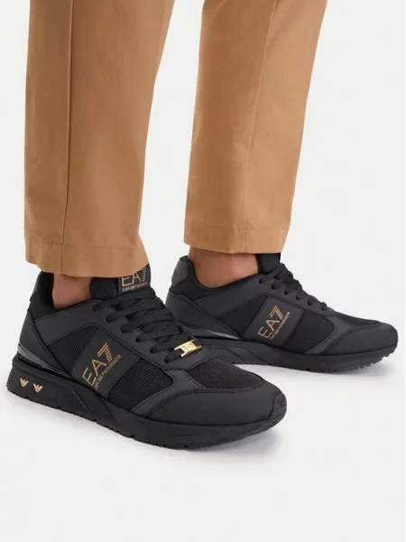 Tenisice Emporio Armani crna