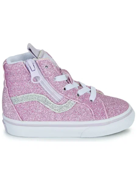Členkové topánky Vans ružová