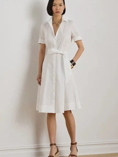 Lauren Ralph Lauren Rochie tip bluză FINNBARR' alb