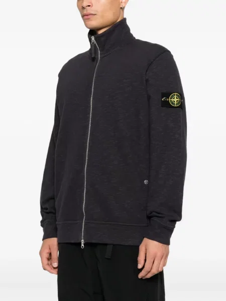 Hanorac Stone Island cu strasuri negru
