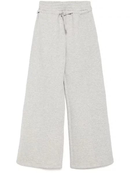 Szerokie spodnie dresowe Tout A Coup szare