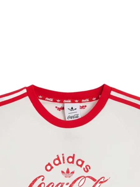 Μικρός μπλούζα Adidas κλασική λευκό