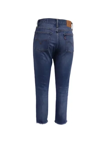 Подрязан дънки Levi's® синьо