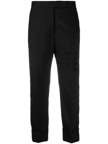 Cropp pantaloni Thom Browne negru