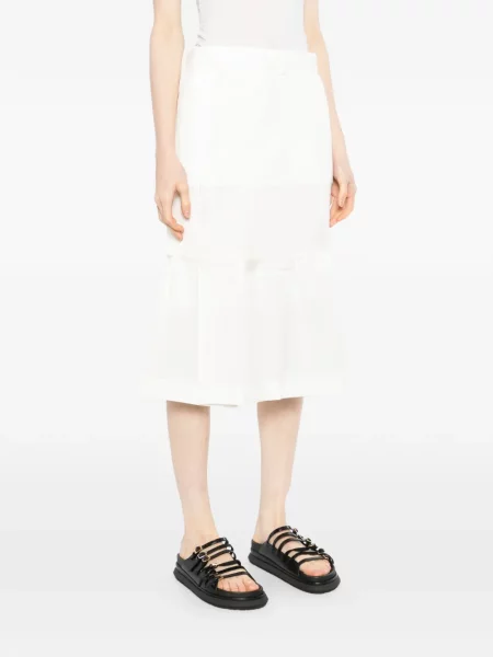 Fustă Sacai alb