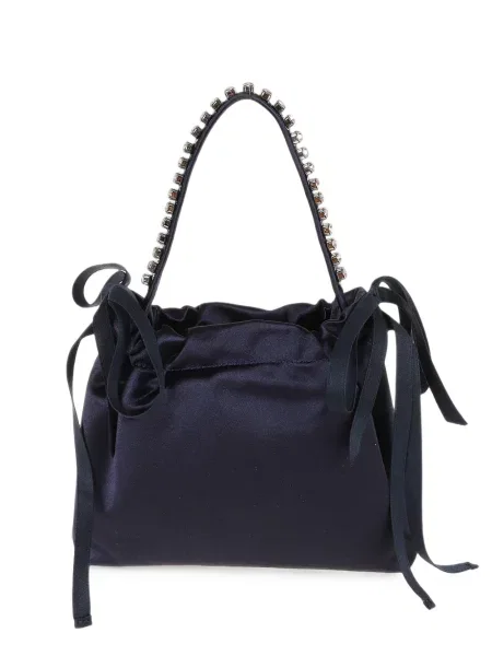 Geantă plic Jimmy Choo cu funde albastru