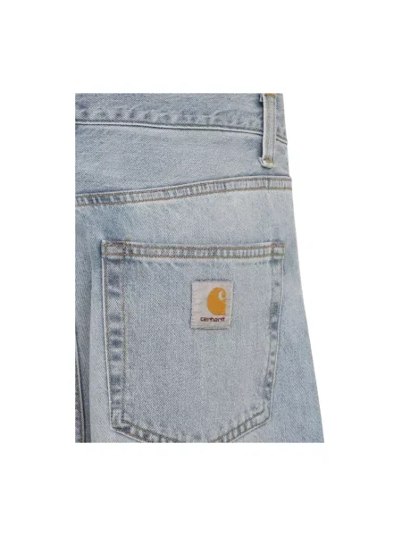 Jeansy Carhartt Wip niebieskie
