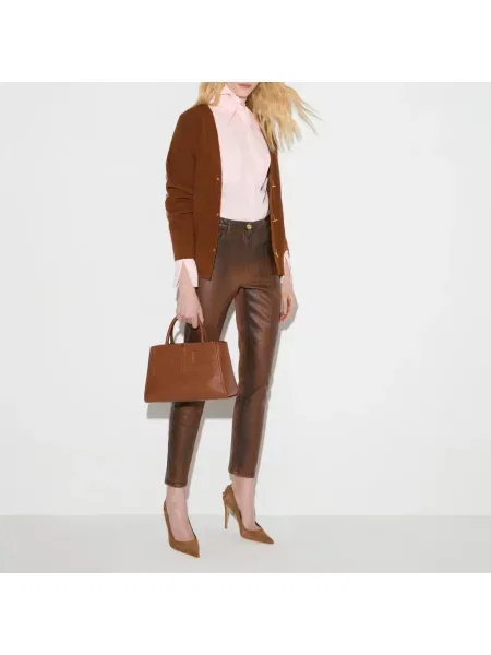 Jeansy Elisabetta Franchi brązowe