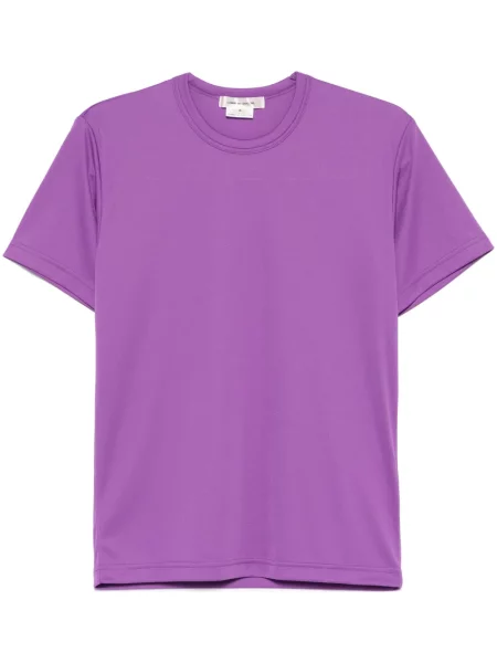 Tricou Comme Des Garçons cu decolteu rotund violet