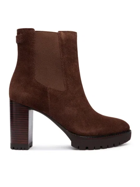 LAUREN RALPH LAUREN Botine Layne maro