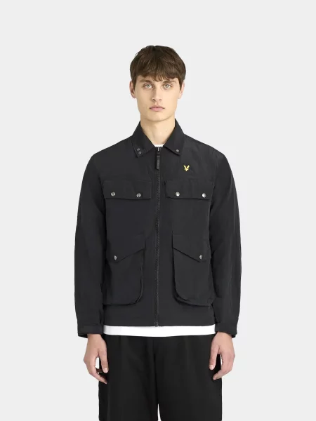 Куртка-сорочка Lyle & Scott чорний