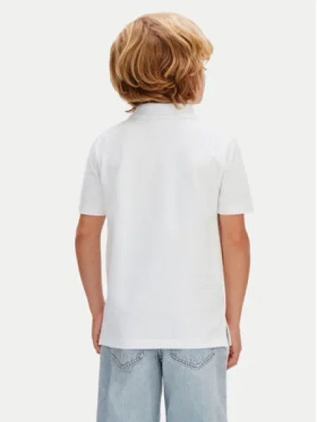 Polokošile Calvin Klein Jeans bílé