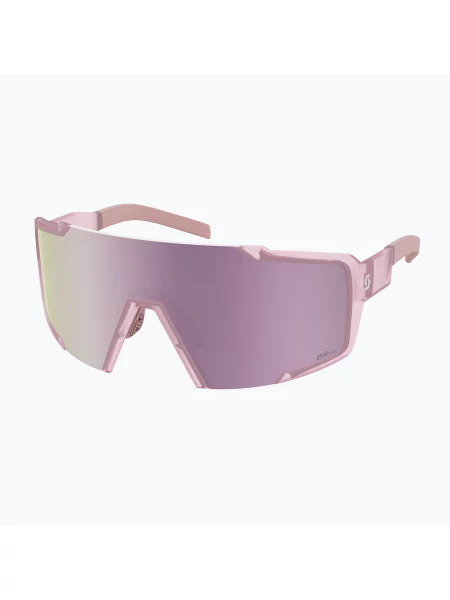 Слънчеви очила SCOTT Shield Compact light pink/amp lavender chrome розово