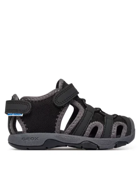 Geox Σανδάλια B Sandal Multy Boy M μαύρο