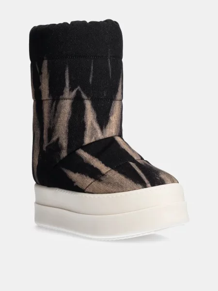 Rick Owens cizme de iarnă Mega Bumper Lunar femei negru